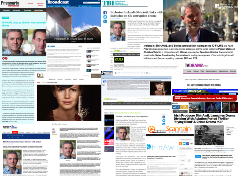 International TV industry media coverage generated by our B2B PR campaign